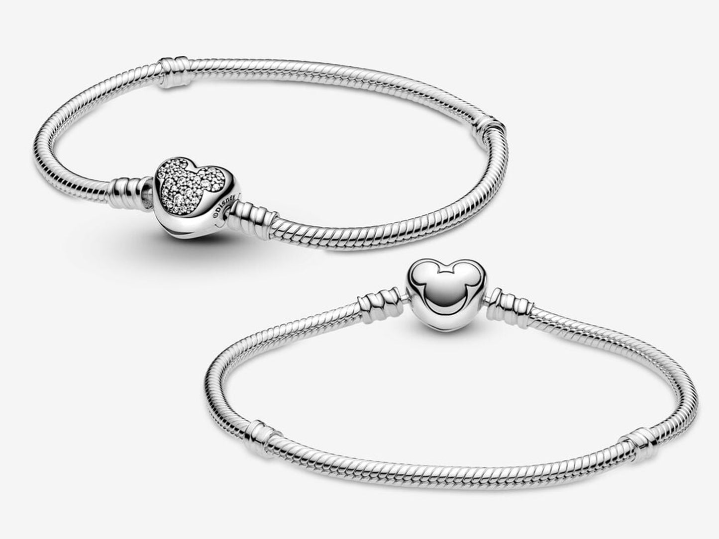 Mickey Silhouette Heart Bracelet