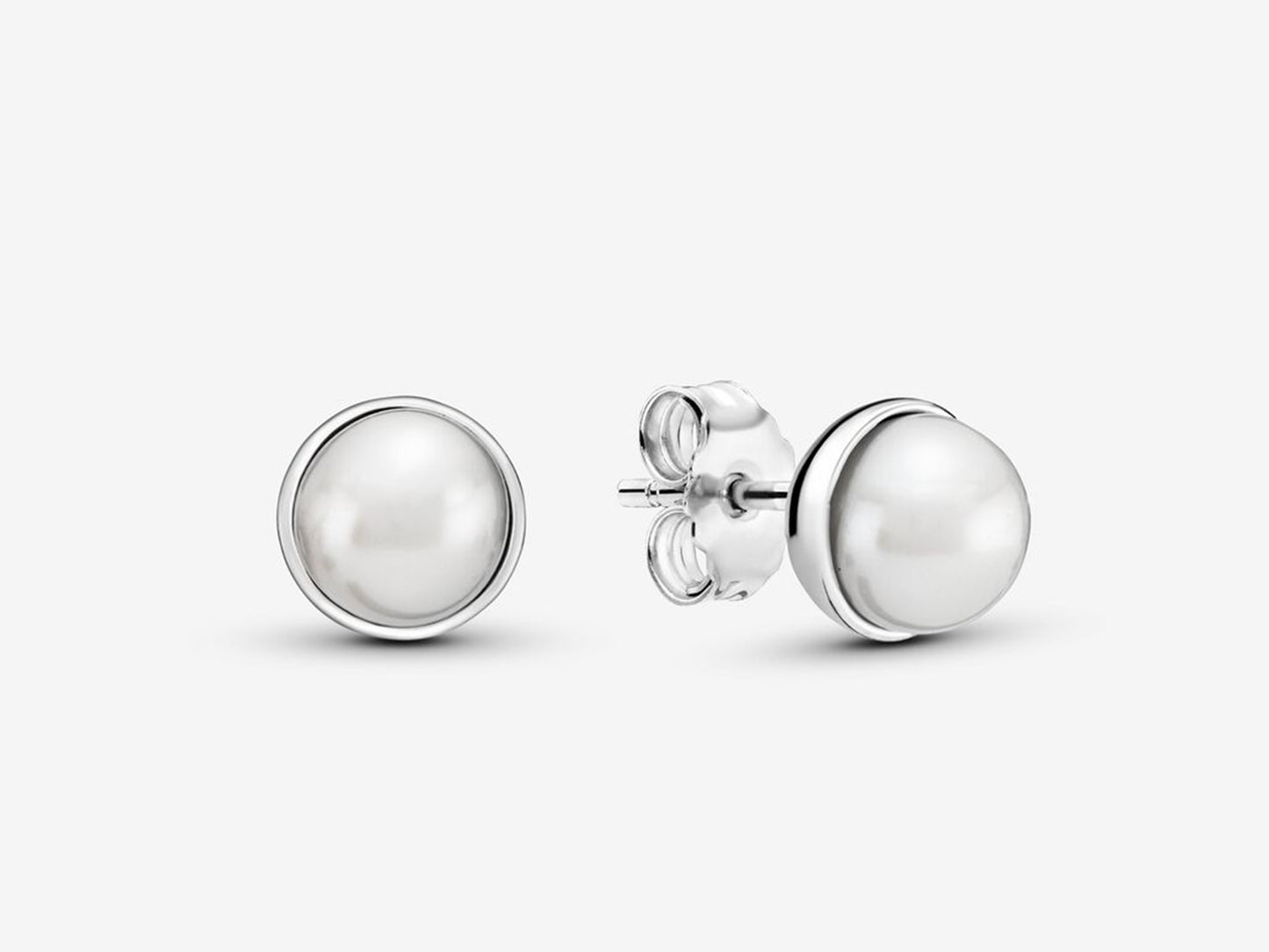 Minimalist Pearl Stud Earrings