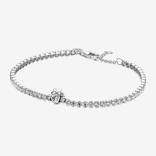 Minnie Tennis Charm Bracelet