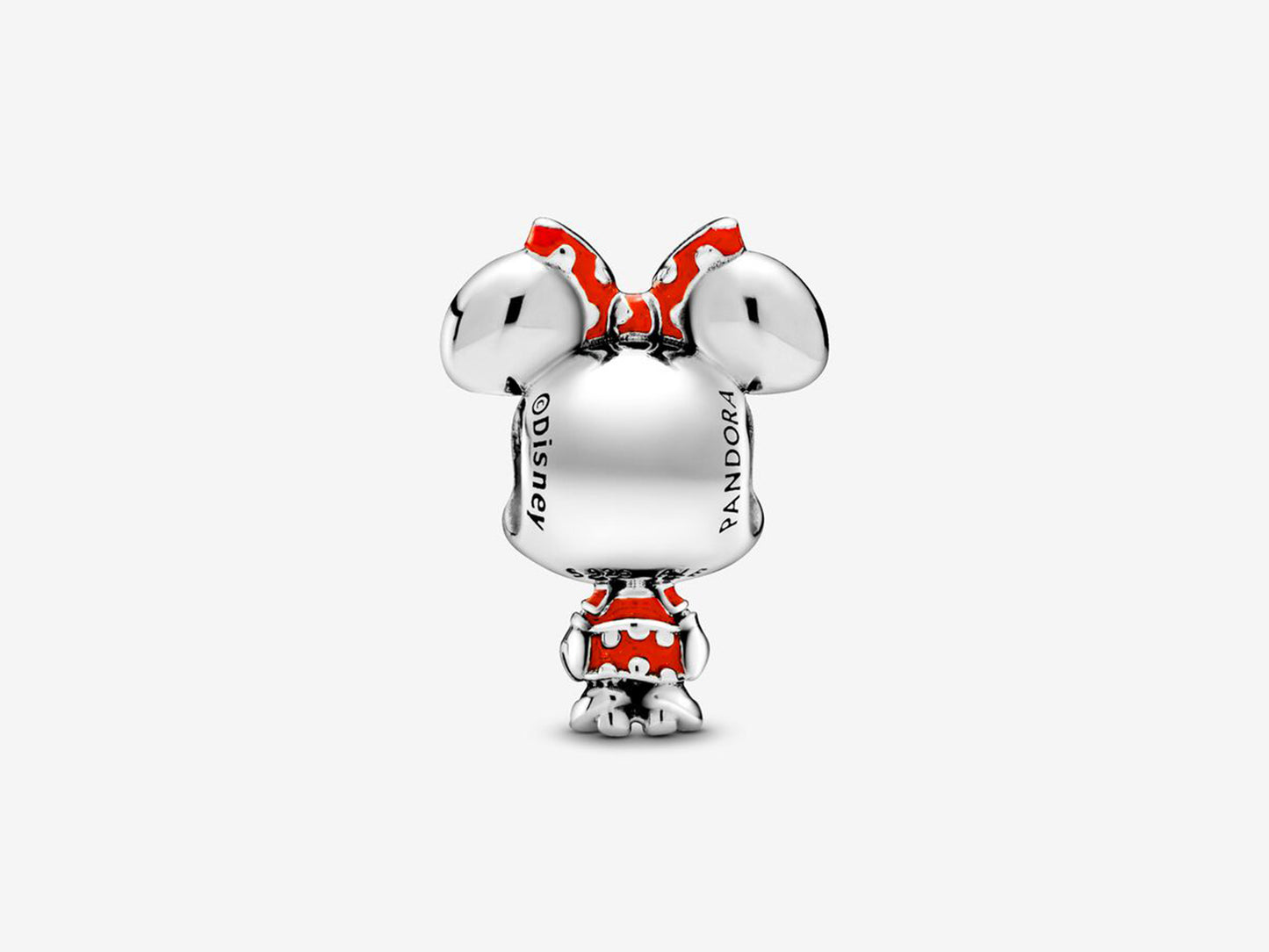 Disney Minnie Mouse Dotted Dress & Bow Charm