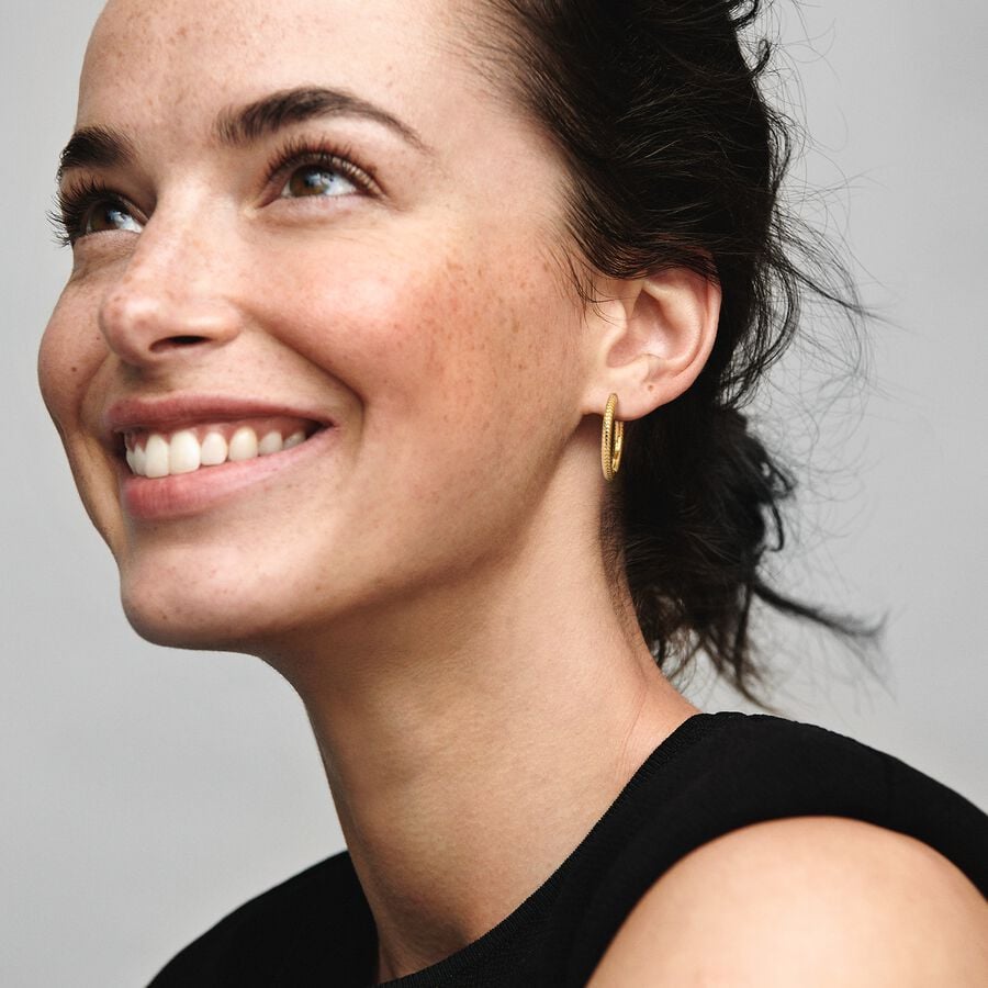 Charm Hoop Earrings