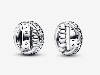 Moments Logo Pave Charm