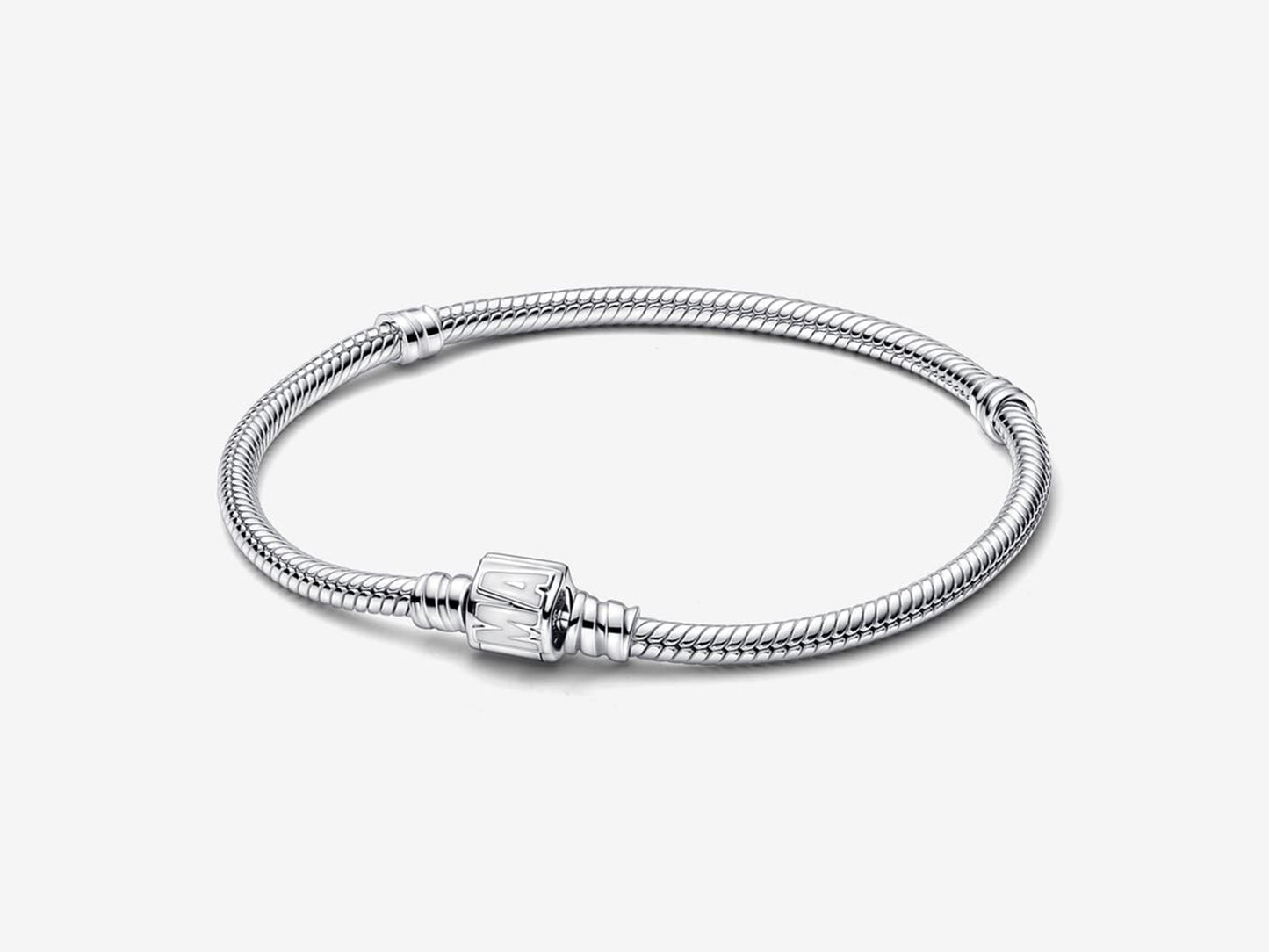 Marvel Logo Clasp Snake Chain Bracelet