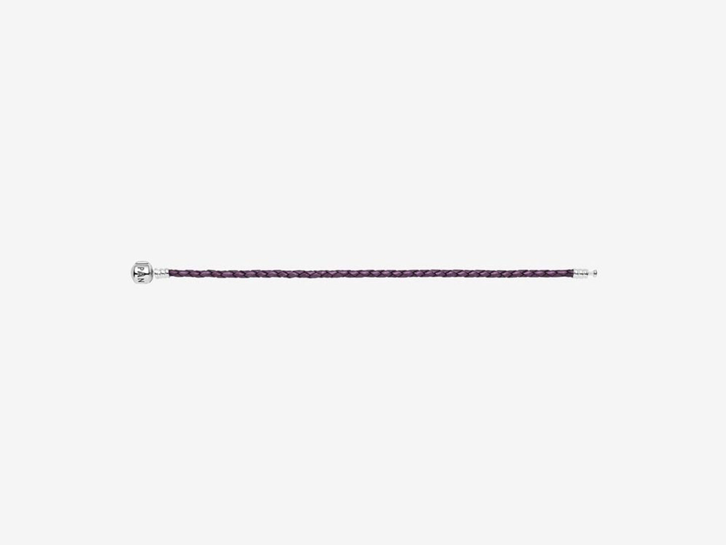 Purple Double Leather Bracelet