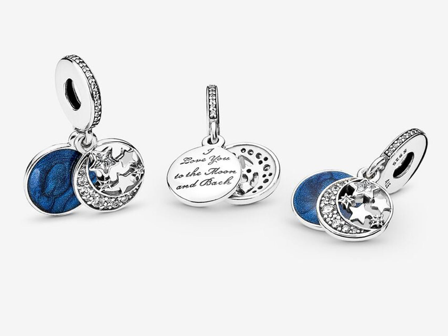 Moon & Blue Sky Dangle Charm