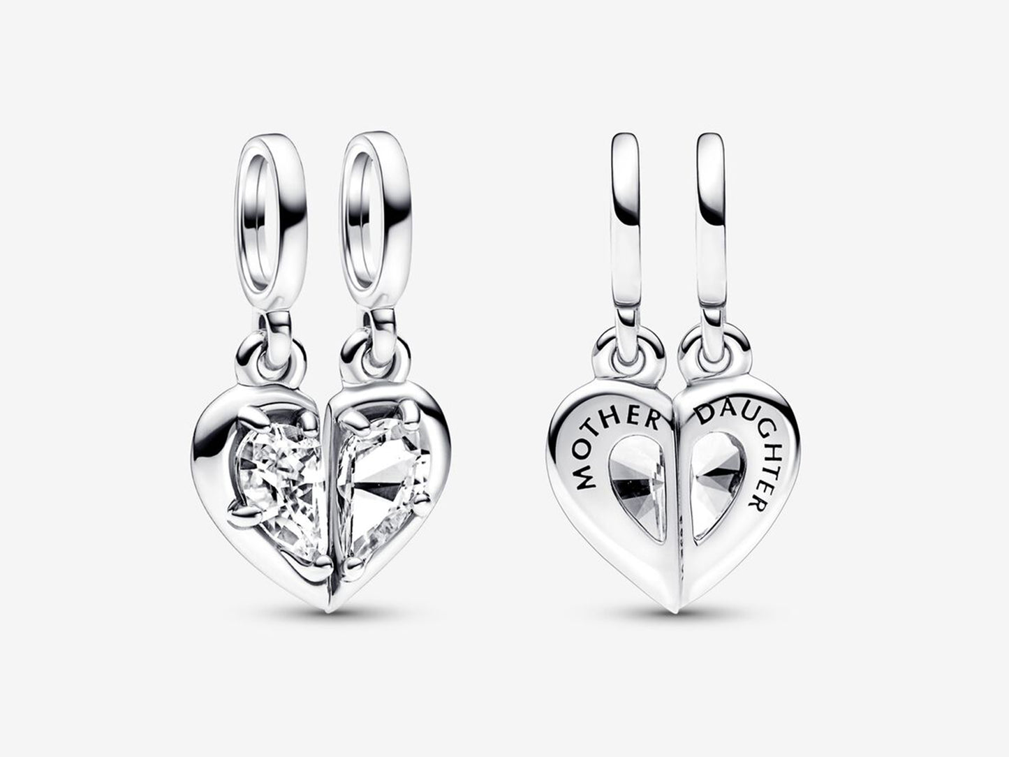 Splittable Mother & Daughter Dangle Charm