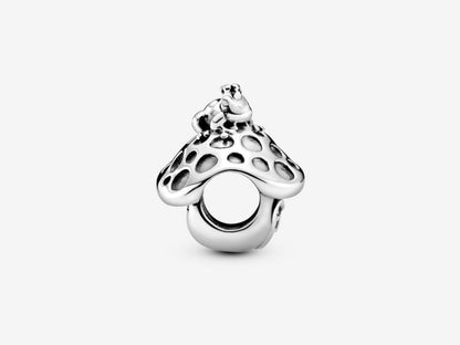 Mushroom & Frog Charm