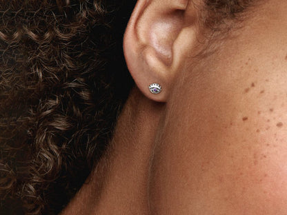 Mystic Eye Solo Stud Earrings