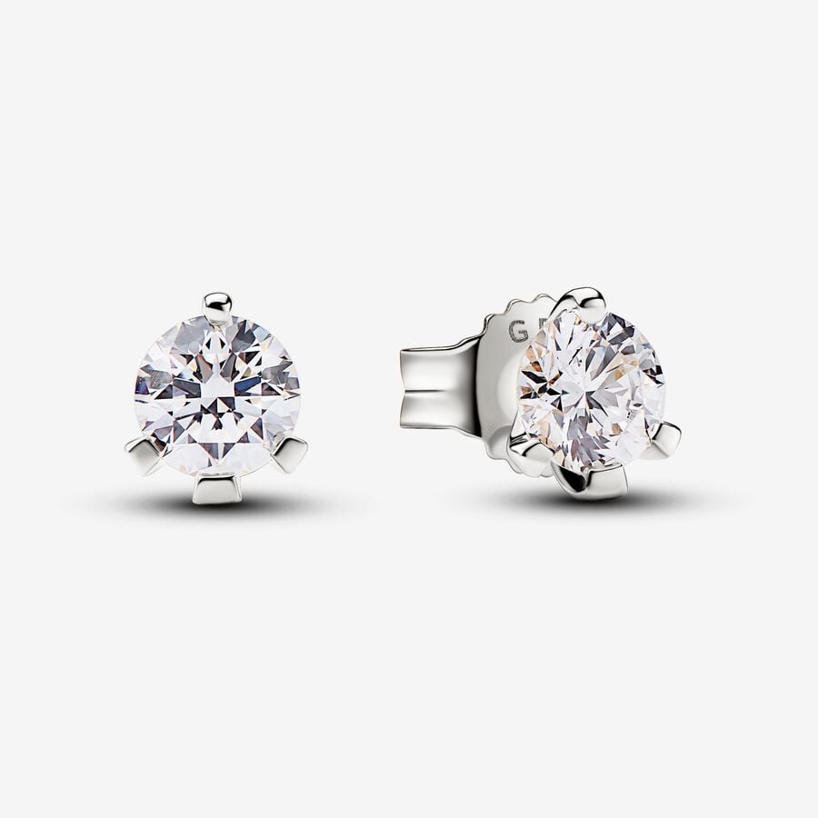 Lab-grown Diamond Stud Earrings 0.50 carat tw 14k White Gold