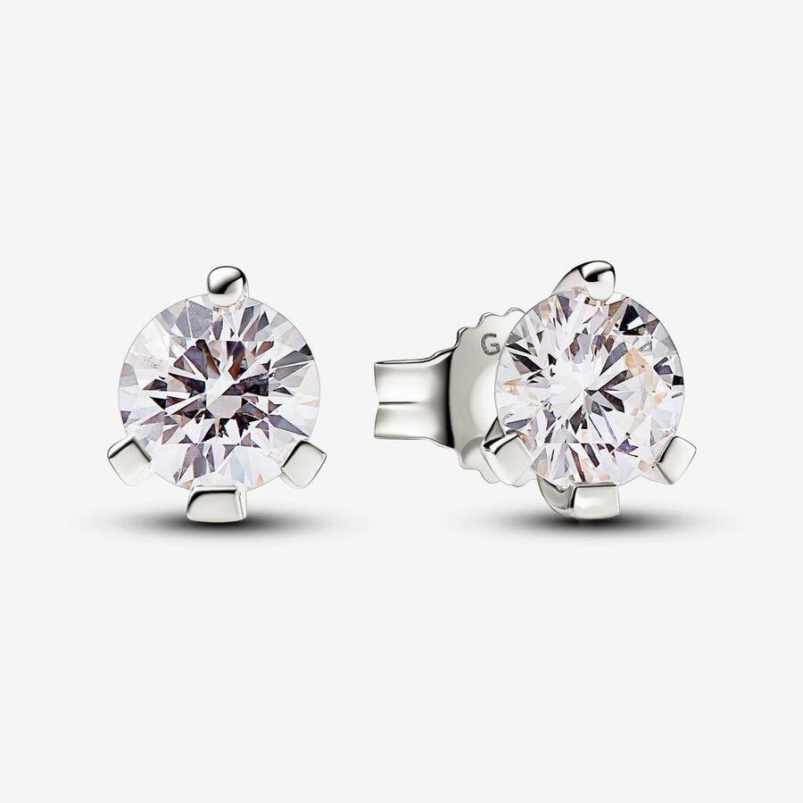 Lab-grown Diamond Stud Earrings 1.00 carat tw 14k White Gold