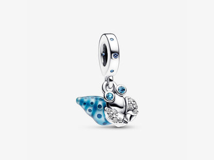 Glow-in-the-dark Hermit Crab Dangle Charm