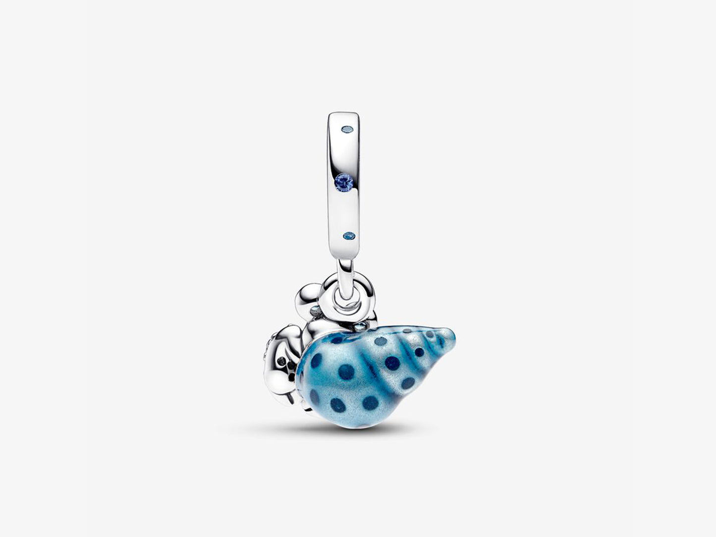 Glow-in-the-dark Hermit Crab Dangle Charm