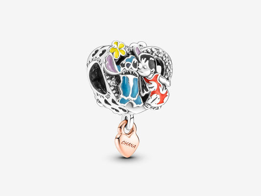 Disney Ohana Lilo & Stitch Inspired Charm