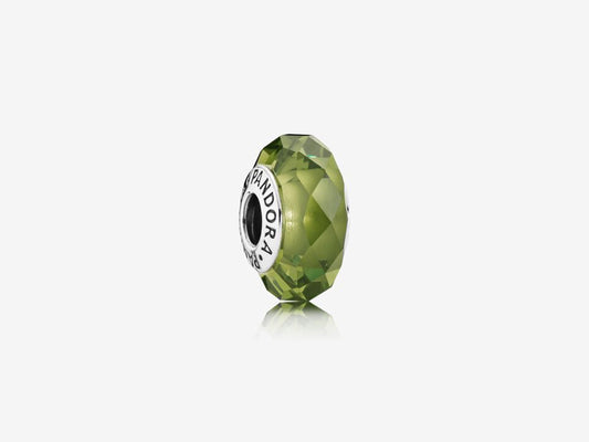 Olive Green Gem Charm
