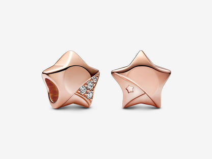 Origami Star Elegance Charm