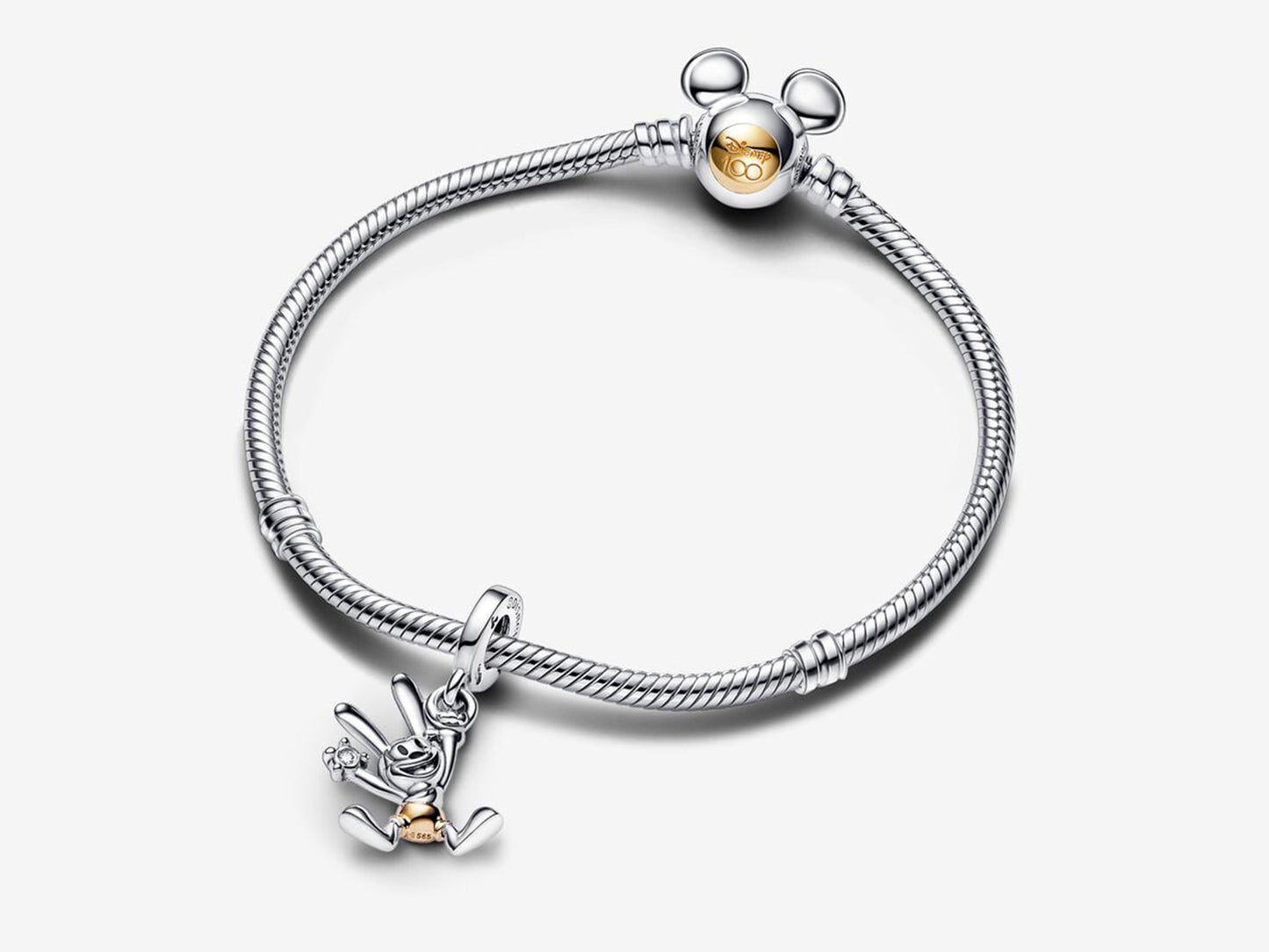 Disney 100th Anniversary Oswald Lab-grown Diamond Dangle Charm