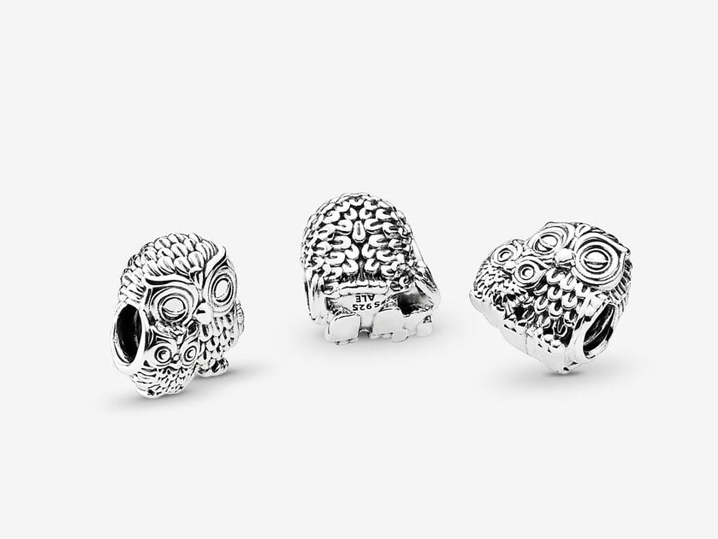 Mother & Baby Owl Charm
