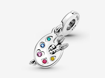 Artist's Palette Dangle Charm