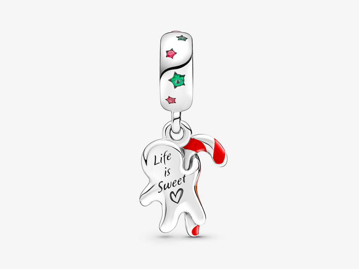 Gingerbread Man Dangle Charm