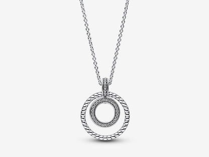 Pavé & Beads Pendant & Necklace