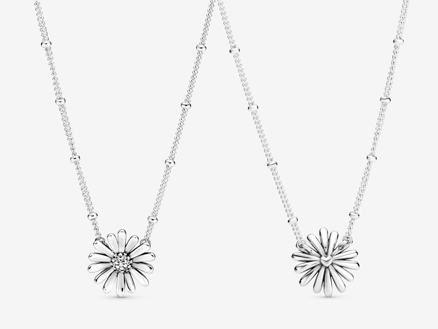 Pavé Daisy Collar Necklace
