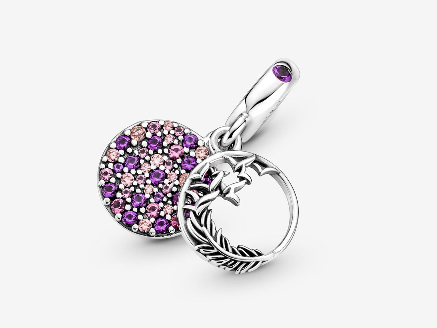 Pavé Feather Charm
