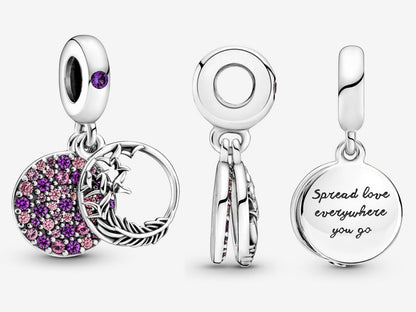 Pavé Feather Charm