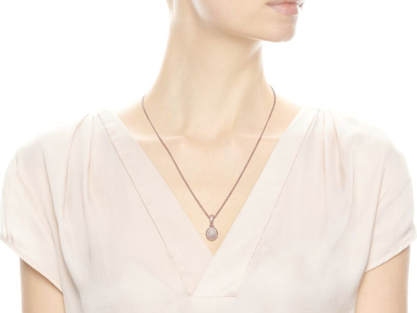 Pavé Gold pendant