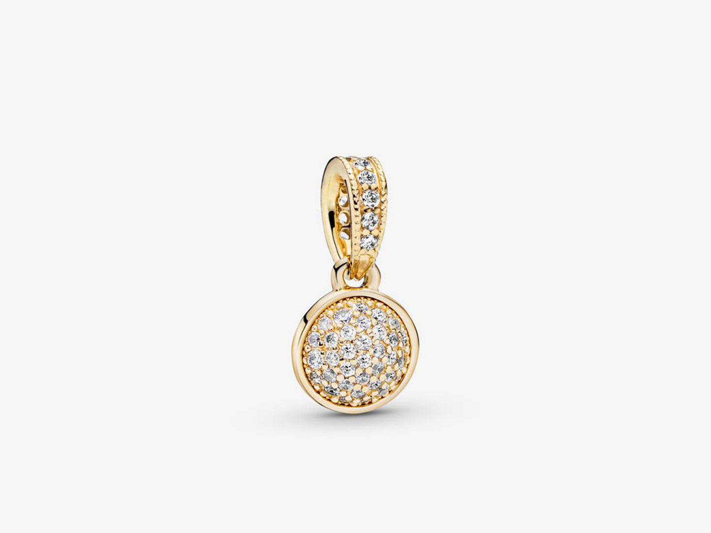 Pavé Gold pendant