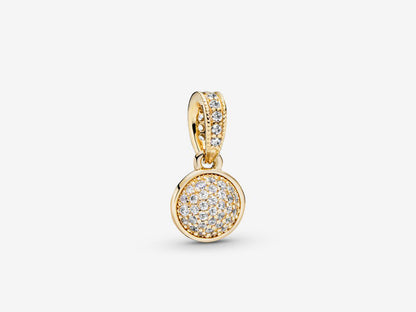Pavé Gold pendant