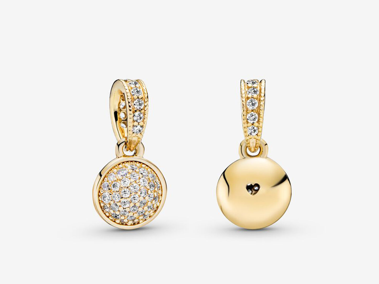Pavé Gold pendant