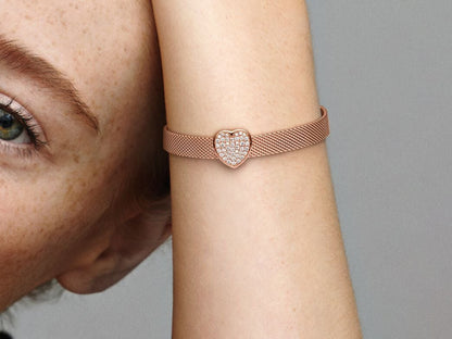 Pavé Heart Fixator Charm