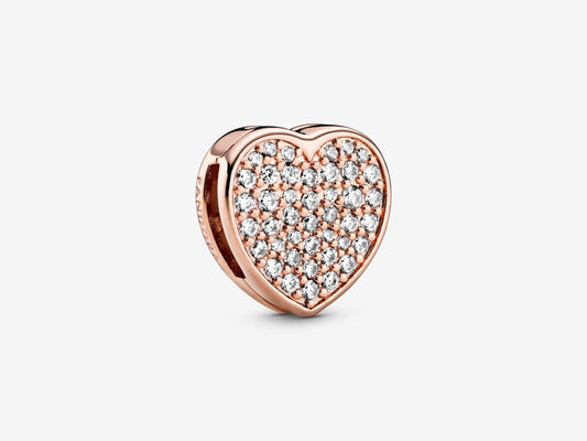 Pavé Heart Fixator Charm