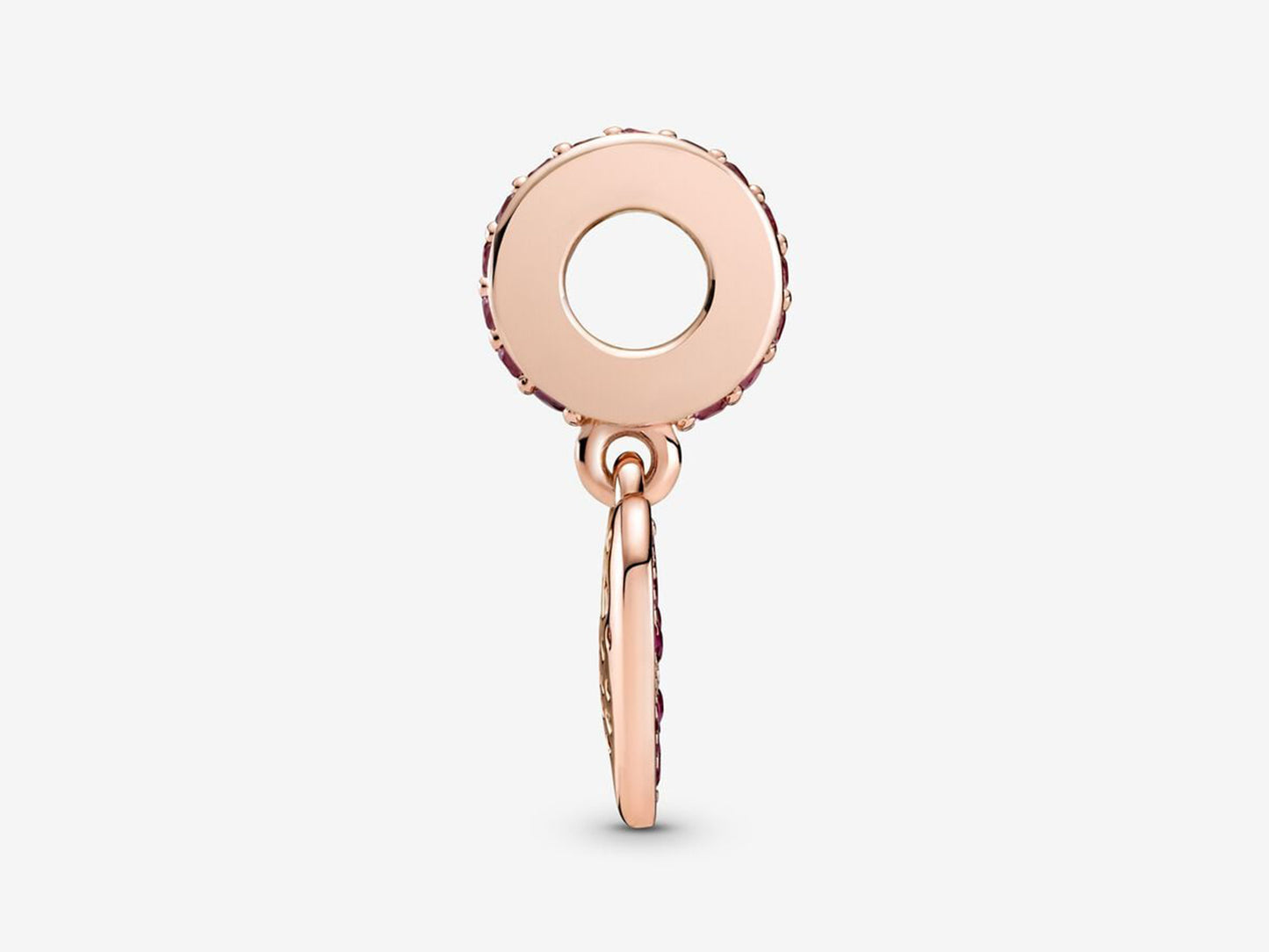 Pavé Heart Sketch Charm