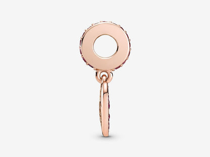 Pavé Heart Sketch Charm