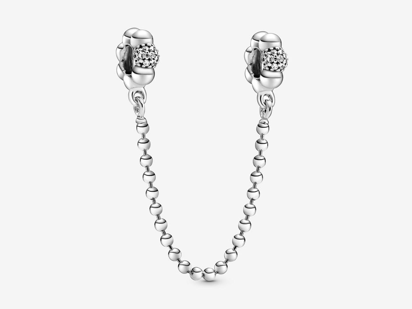 Pavé Safety Chain Charm