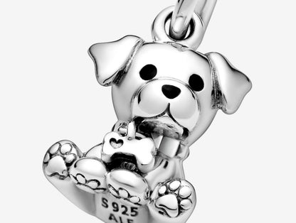 Labrador Puppy Dog Dangle Charm