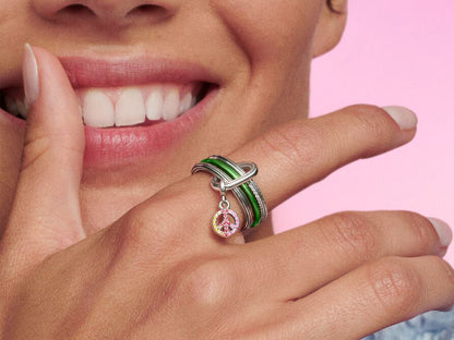 Peace Symbol Charm