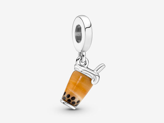 Murano Glass Bubble Tea Dangle Charm