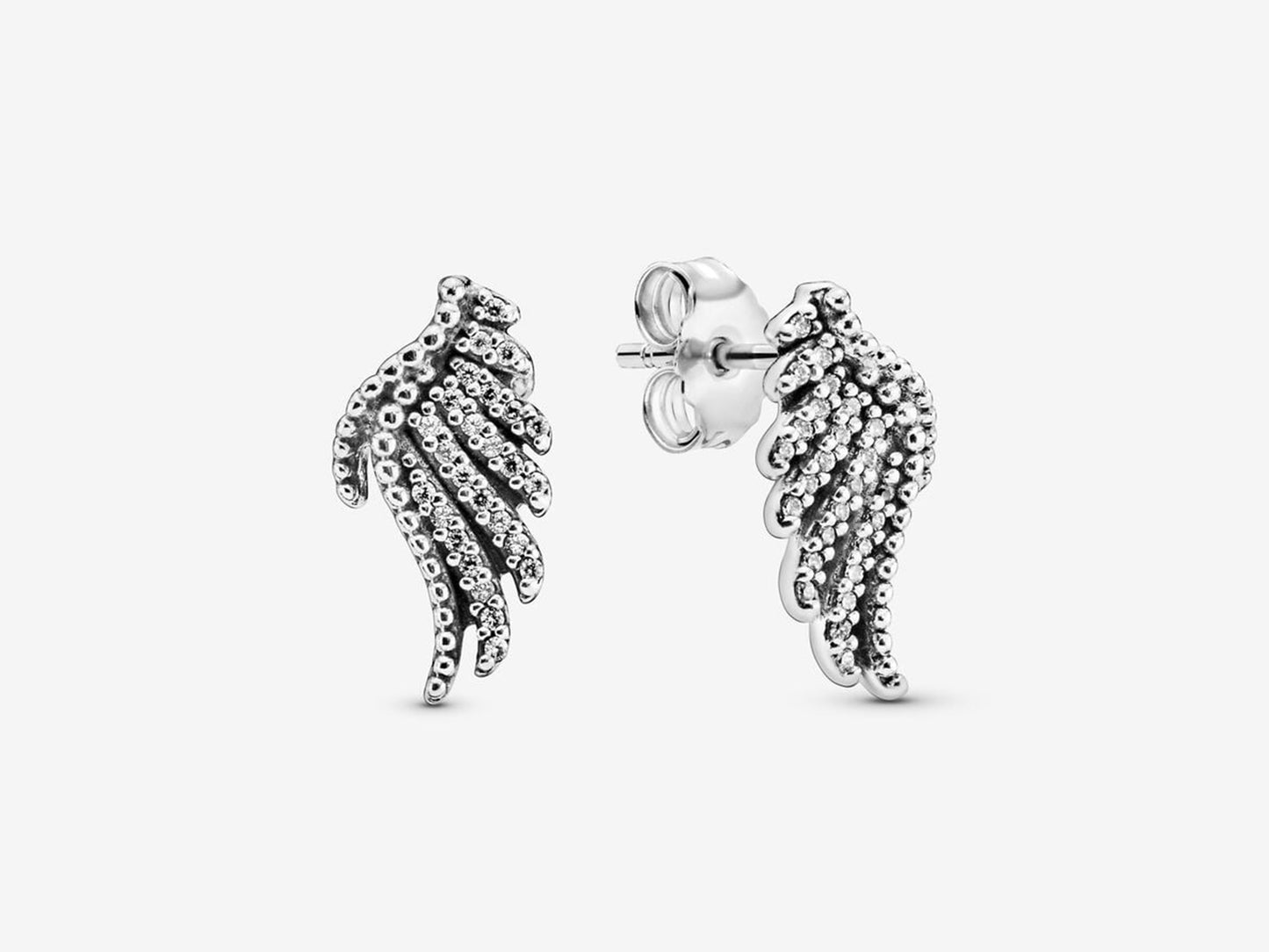 Phoenix Feather Stud Earrings