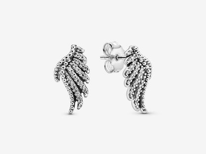 Phoenix Feather Stud Earrings