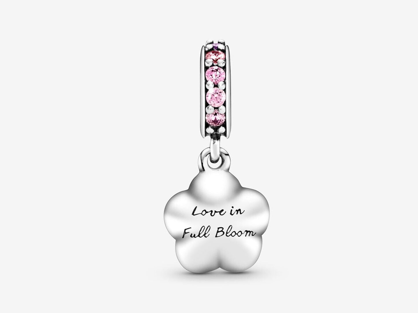 Pink Blossom Mosaic Charm