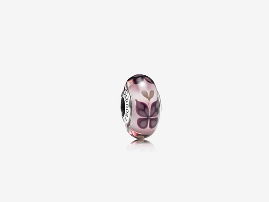 Pink Butterfly Kiss Charm