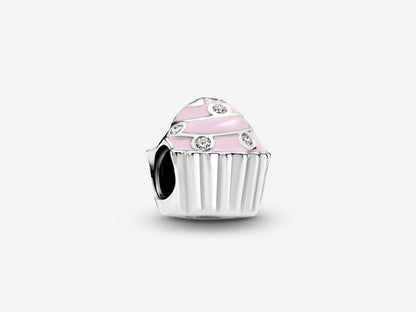 Pink Cupcake Charm