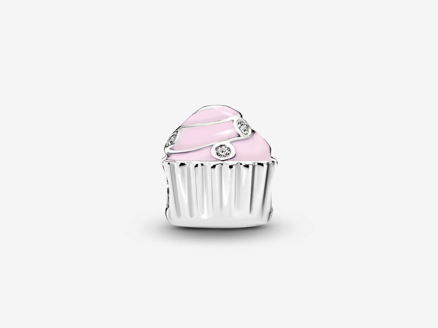 Pink Cupcake Charm