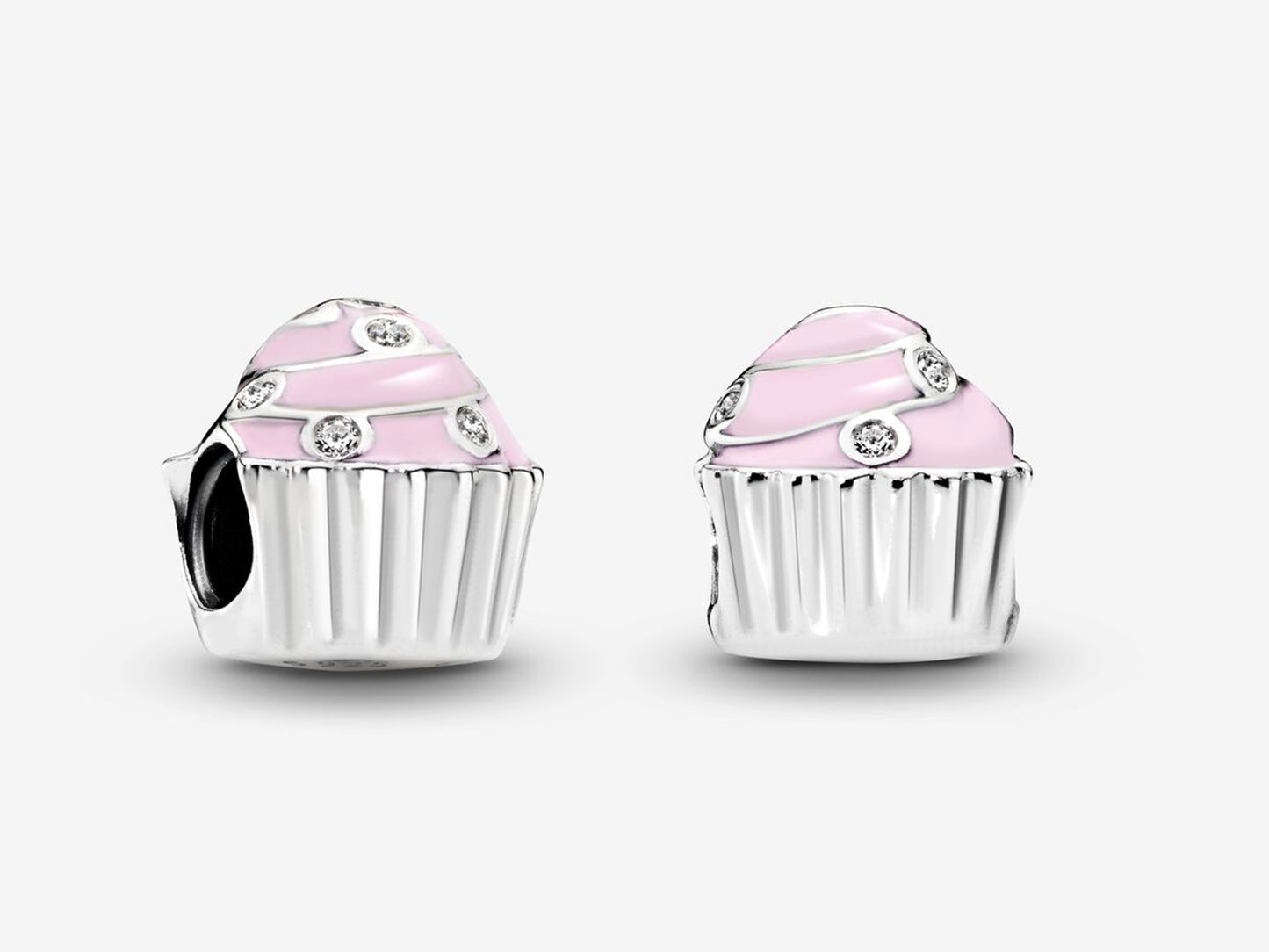 Pink Cupcake Charm