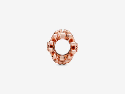 Pink Daisy Flower Charm