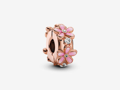 Pink Daisy Clip Charm