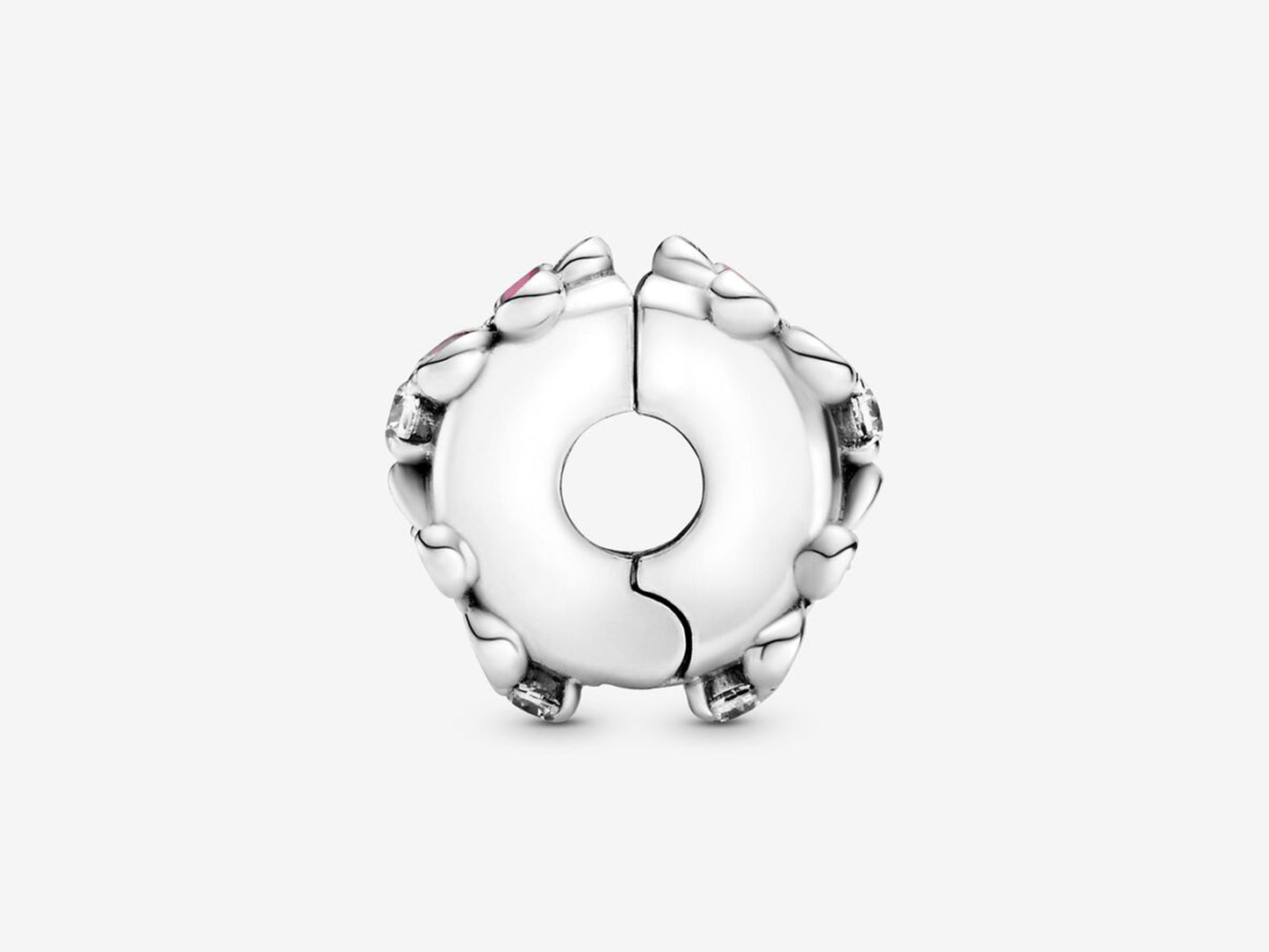 Pink Daisy Clip Charm