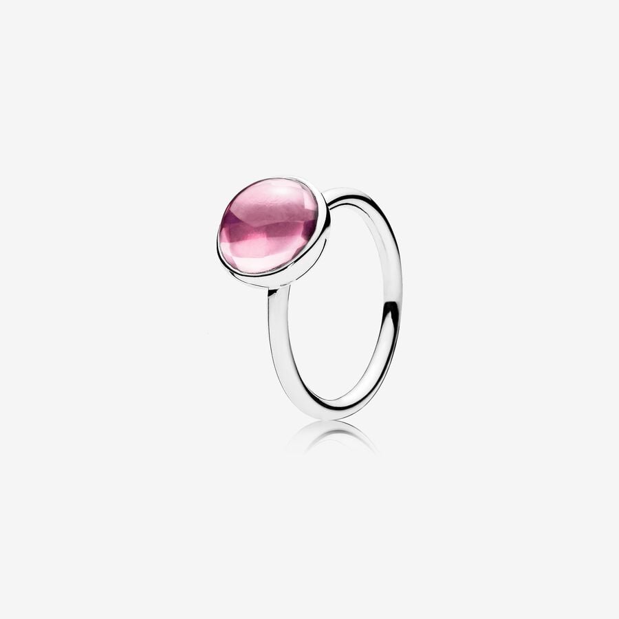 Pink Poetry Gem Ring